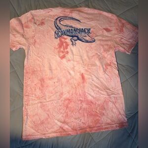 Comfort Colors Coral Tie-Dye Men's Tee
